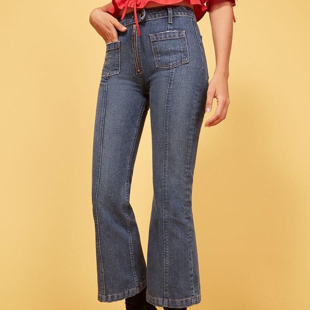 Reformation Elle Jean Size 24 NWOT